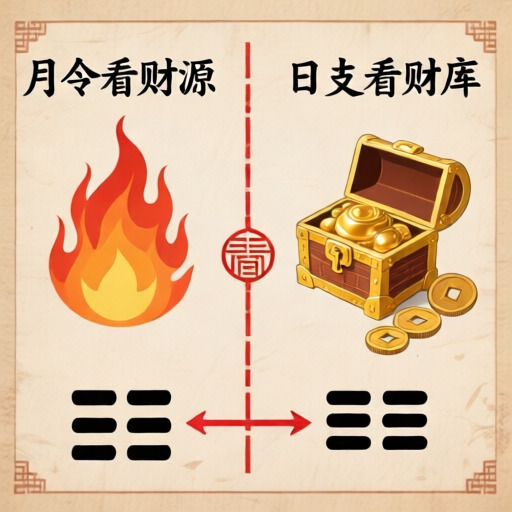 月令日支示意图
