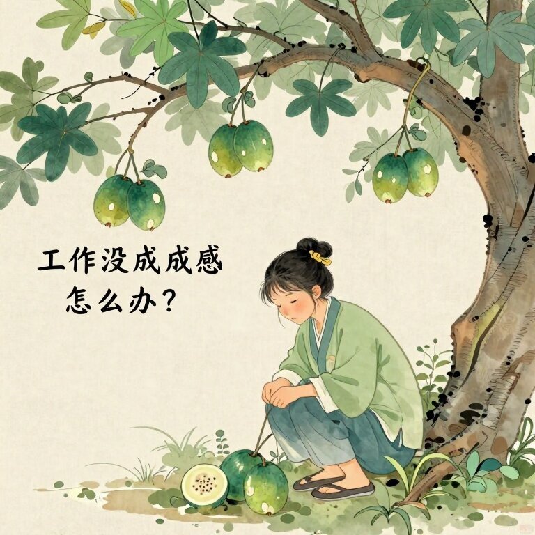 办公室格子间,一个人坐在电脑前,窗外是黄昏的天