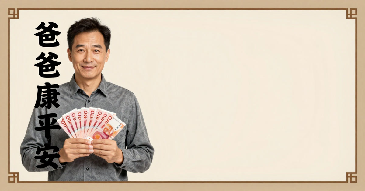 爸爸健康平安的祝福语，什么样的人真能留住钱