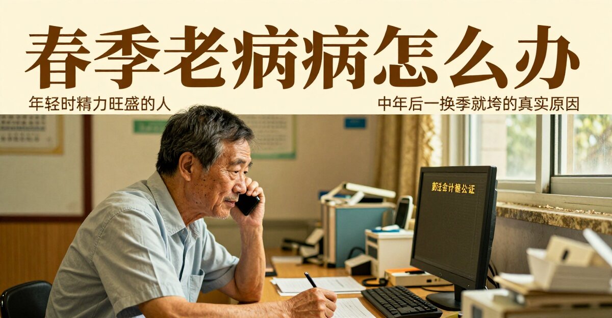 换季老生病怎么办 年轻时精力旺盛的人，中年后一换季就垮的真实原因