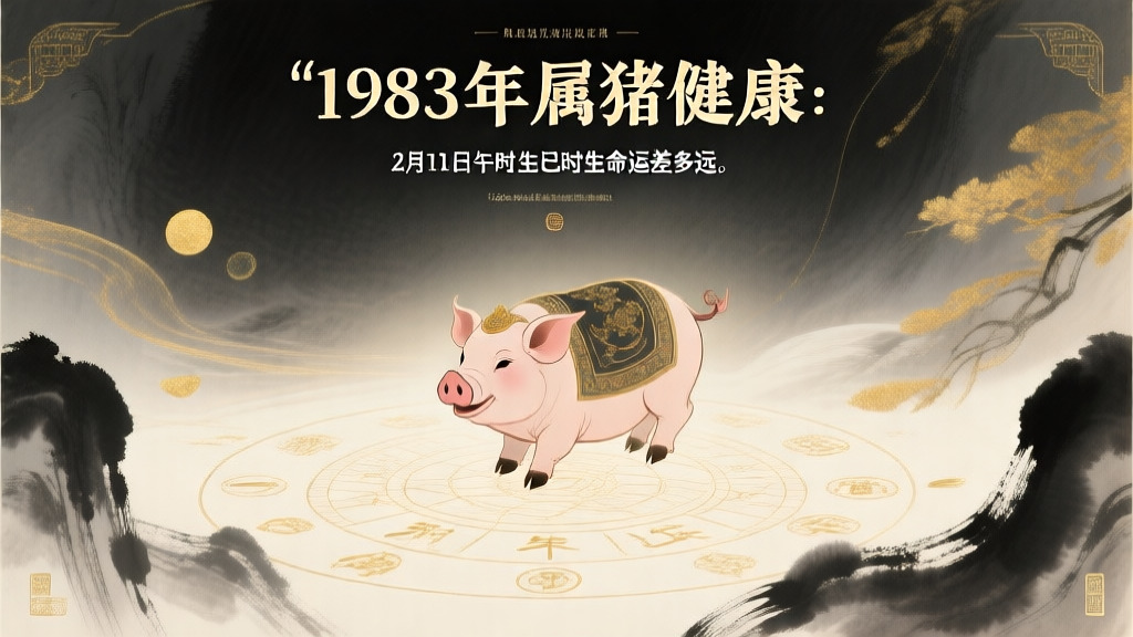 1983年属猪健康：2月11日午时生巳时生命运差多远